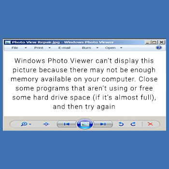 Windows Photo Viewer Cant Display This Picture Fix